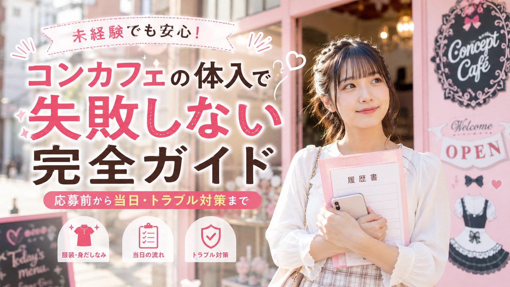 未経験でも安心！コンカフェの体入（体験入店）で失敗しないためのポイントと当日の流れ